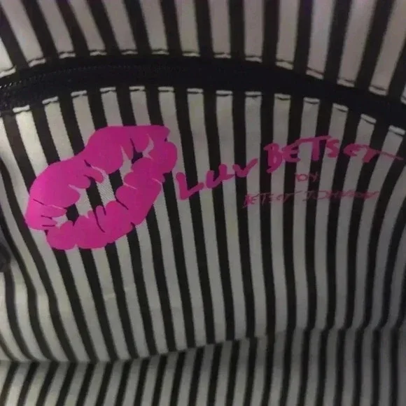 Luv Betsey by Betsey Johnson Bag Excellent Condition Polka Dot - Picture 6 of 9